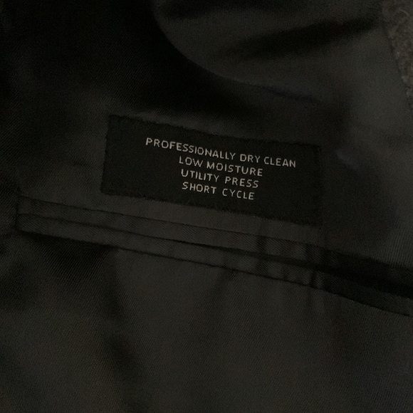 Jos A Bank 100% Camel‎ Hair Blazer size 40 Regular gray two buttons - Picture 4 of 16